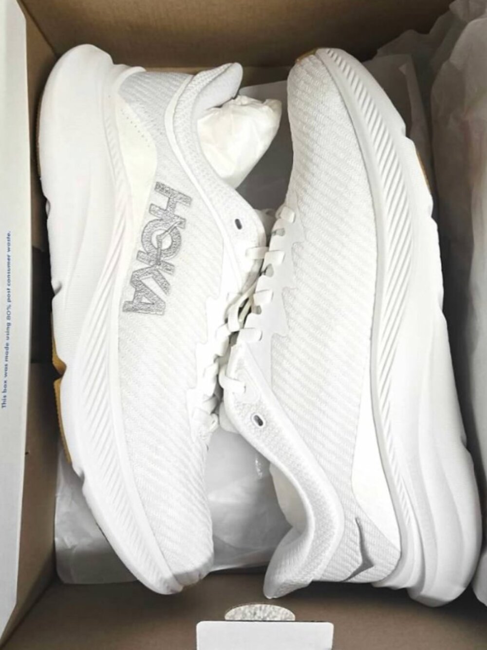 Men's Hoka Solimar - 9D White - New With Box